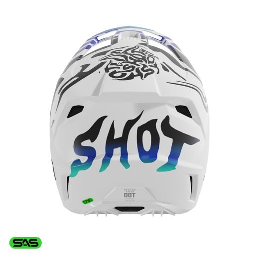 HELMET SHOT SPEED GHOST A05-21OB-E01-07 BLUE GLOSSY XS