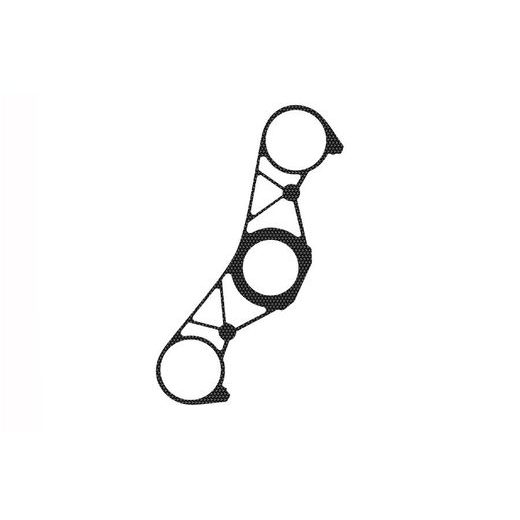 YOKE PROTECTOR PUIG NAKED 7375U GREY