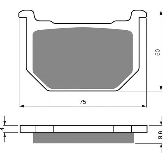 DISK PLOČICE GOLDFREN 111 AD OFF-ROAD FRONT