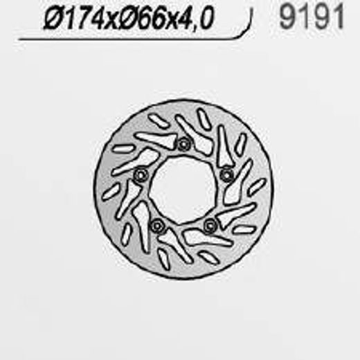 KOČIONA DISK NG 9191