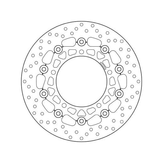 KOČIONA DISK BREMBO 78B40829 FLOATING