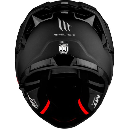 HELMET MT HELMETS THUNDER 4 SV MATT BLACK XXL