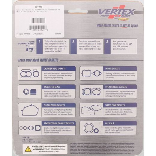 IGNITION COVER GASKET WINDEROSA 331048