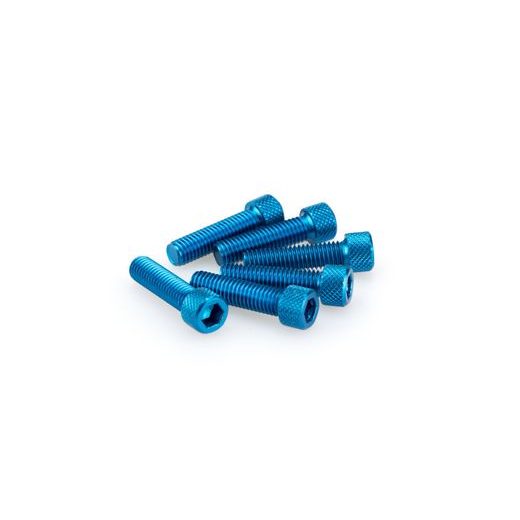 SCREWS PUIG ANODIZED 0473A PLAVI M8 X 30MM (6PCS)