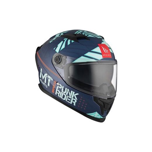 FULL FACE HELMET MT HELMETS BRAKER SV PUNK RIDER C7 GLOSS L