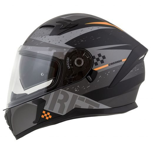 FULL FACE HELMET CASSIDA INTEGRAL 3.0 DRFT MATT GREY /BLACK /ORANGE XL