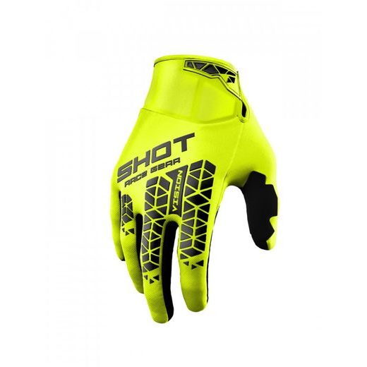 RUKAVICE SHOT VISION TECH A05-33B-A04-11 NEON YELLOW 11