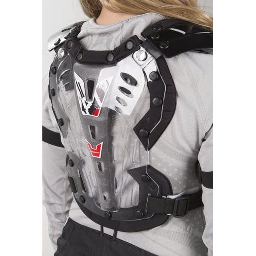 CHEST PROTECTOR POLISPORT XP1 MINI 8001000004 CLEAR/BLACK