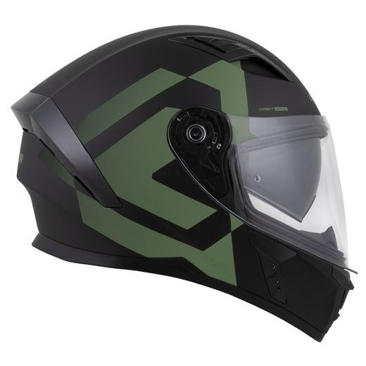 FULL FACE HELMET CASSIDA ORBIT GRIND BLACK MATT/ARMY GREEN XL