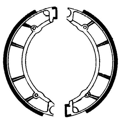 ČELJUSTI KOČNICA (PAKNE) FERODO 225129177