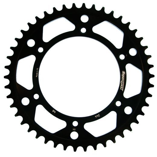 CHAIN KIT EK - SILVER CHAIN 520 SRO, O-RING, CHK FRONT SPROCKET SUPERSPROX, CHK REAR SPROCKET SUPERSPROX FOR APRILIA SXV 4.5 2006-2012