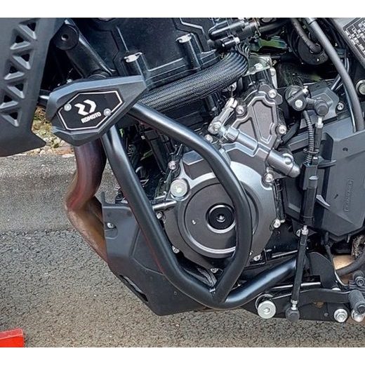ENGINE GUARDS RDMOTO CF175KDSL01K CRNI (WITH PROTECTORS)