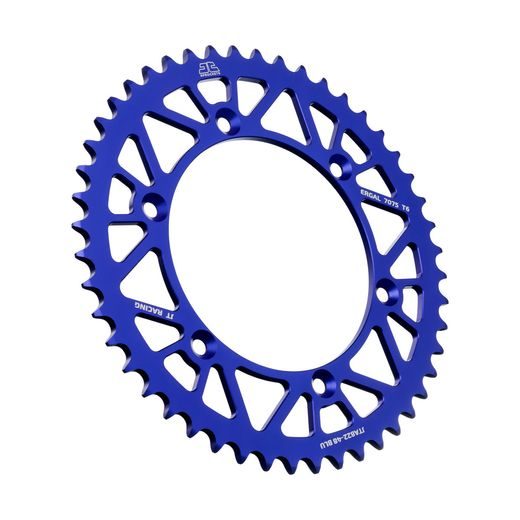 REAR ALU SPROCKET JT JTA 822-48BLU 48T, 520 PLAVI