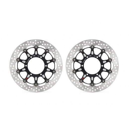 BRAKE DISC BREMBO 208B47033 FLOATING GROOVE