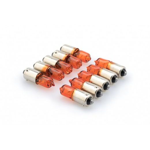 BULB PUIG 12V 6W 4596T ORANGE (BOX OF 10 UNITS)