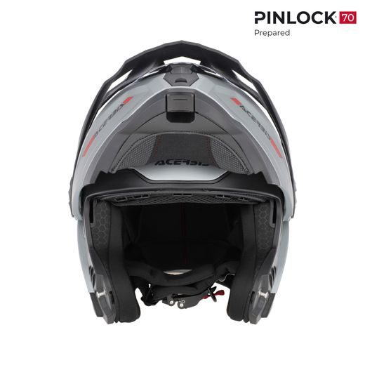 KACIGA ACERBIS RIDER FLIP-UP SOLID WHITE