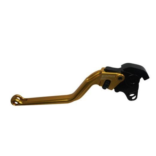 CLUTCH LEVER ACCOSSATO FIXED CNC-WORKED ALUMINIUM, GOLD