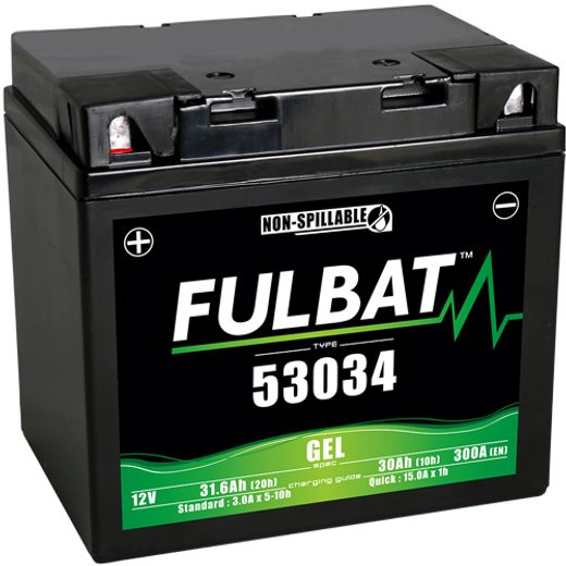 GEL BATTERY FULBAT 53034 GEL