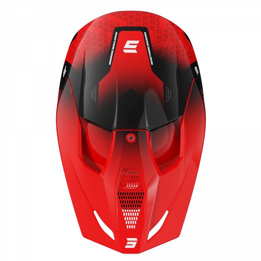 HELMET SHOT FURIOUS STREAM A04-21OC-B02 RED GLOSSY M