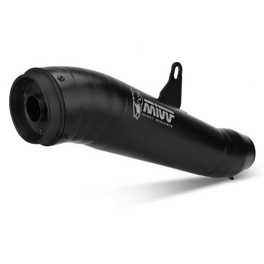 SILENCER MIVV GHIBLI H.038.LGXB STEEL BLACK