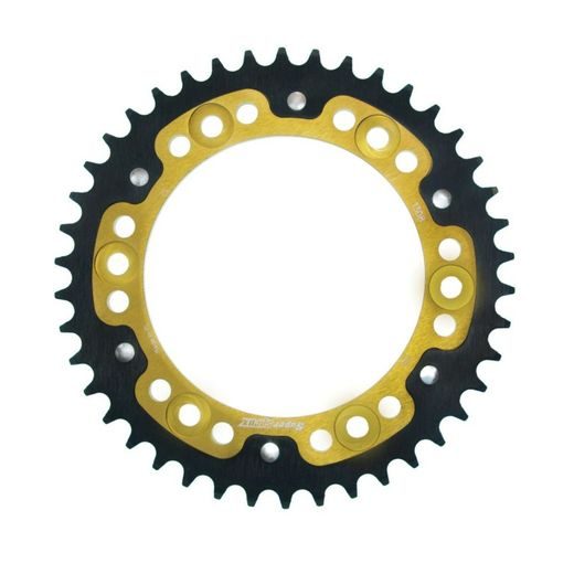 REAR SPROCKET SUPERSPROX STEALTH RST-1308:42-GLD ZLATO 42T, 520