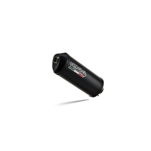 UNIVERSAL RACING SILENCER GPR GHISA TUNING.RACE.10 MATTE BLACK