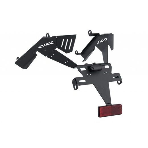 ADJUSTABLE LICENSE SUPPORT PUIG 22193N CRNI