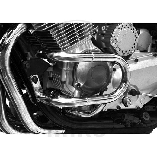 CRASH BAR FEHLING FRONT 2 PIECES CHROME