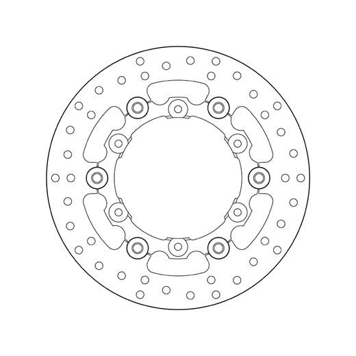 KOČIONA DISK BREMBO 78B408A9 FLOATING