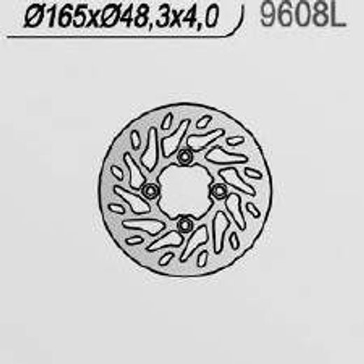 KOČIONA DISK NG 9608L