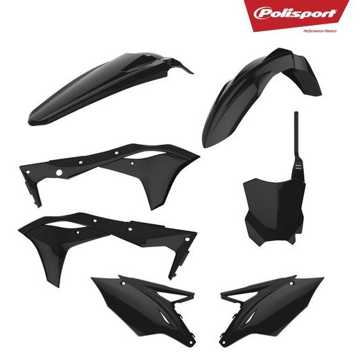 PLASTIC BODY KIT POLISPORT 90715 CRNI