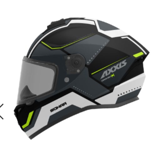 FULL FACE HELMET AXXIS DRAKEN S SONAR MATT XS