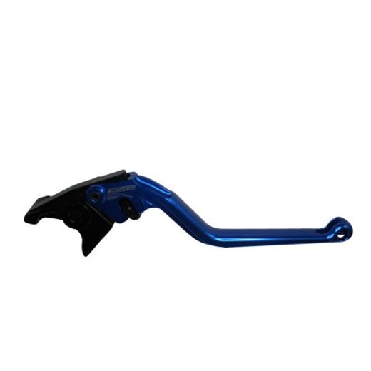 BRAKE LEVER ACCOSSATO FIXED CNC-WORKED ALUMINIUM, BLUE