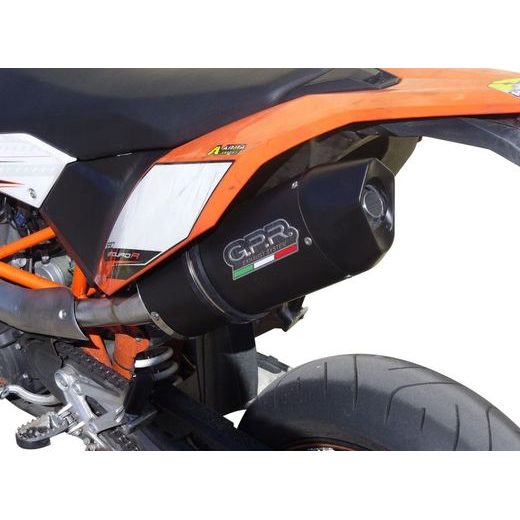 CIJELI ISPUŠNI SUSTAV GPR FURORE CO.KTM.43.FUNE MATTE BLACK FOR KTM ENDURO 690 / R 2007-2016