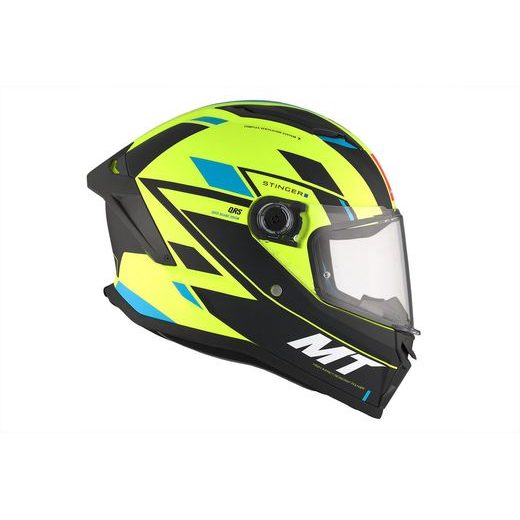 FULL FACE HELMET MT HELMETS STINGER 2 ZIVZE C3 MATT FLUOR L