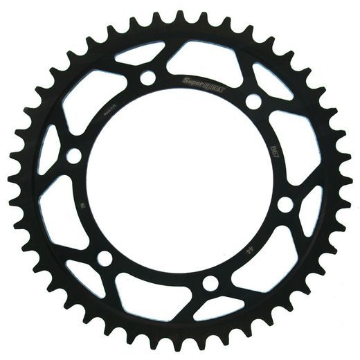 CHAIN KIT EK - SILVER CHAIN 525 SRO, O-RING, CHK FRONT SPROCKET JT CHK RUBBER CUSHIONED, CHK REAR SPROCKET SUPERSPROX FOR YAMAHA TDM 850 1991-1995