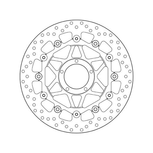 KOČIONA DISK BREMBO 78B40890 FLOATING