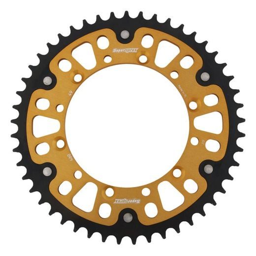 REAR SPROCKET SUPERSPROX STEALTH RST-460:49-GLD ZLATO 49T, 520