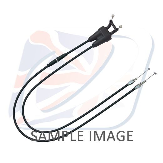 THROTTLE CABLE VENHILL K01-4-052-BK FEATHERLIGHT (PAIR)