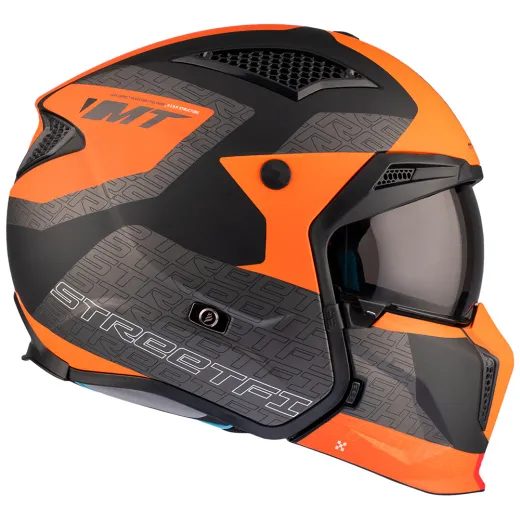 KACIGA MT STREETFIGHTER SV S TOTEM MATT ORANGE