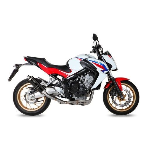 CIJELI ISPUŠNI SUSTAV 4X2X1 STORM GP H.055.LXSB STEEL BLACK