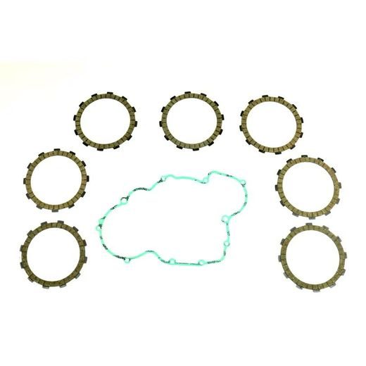 FRICTION PLATES KIT WITH CLUTCH COVER GASKET ATHENA P40230043