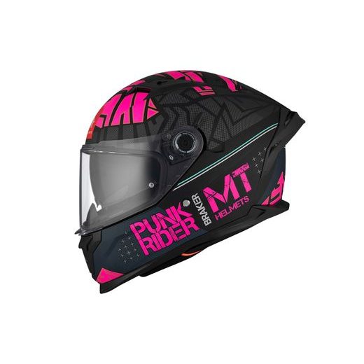 FULL FACE HELMET MT HELMETS BRAKER SV PUNK RIDER B8 MATT XS