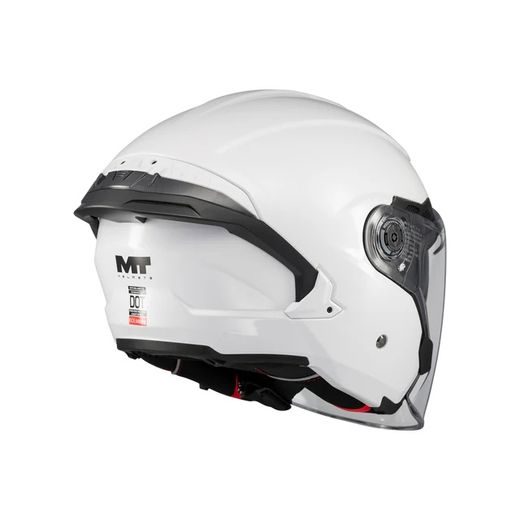 OPEN FACE HELMET MT HELMETS COSMO SV PURE A0 GLOSS S