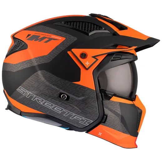 KACIGA MT STREETFIGHTER SV S TOTEM MATT ORANGE