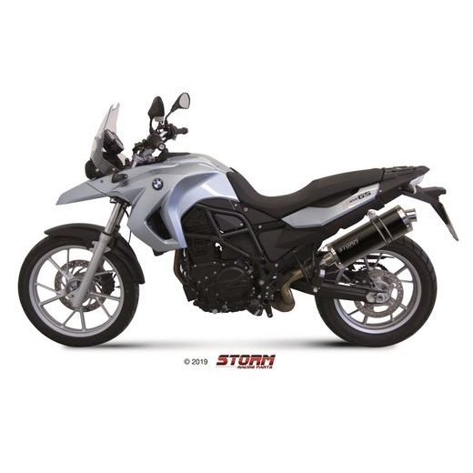 SILENCER STORM OVAL B.007.LX2B STEEL BLACK