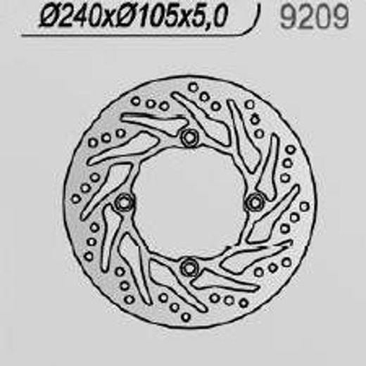 KOČIONA DISK NG 9209