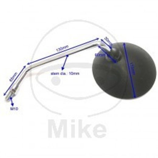 UZVRATNI RETROVIZOR JMT ZR 9264 CRNI LEFT