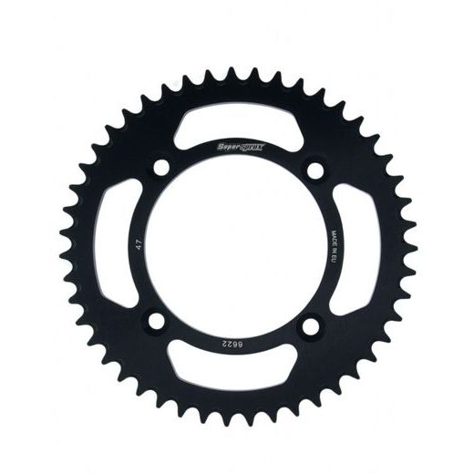 REAR ALU SPROCKET SUPERSPROX RAL-6622:47-BLK