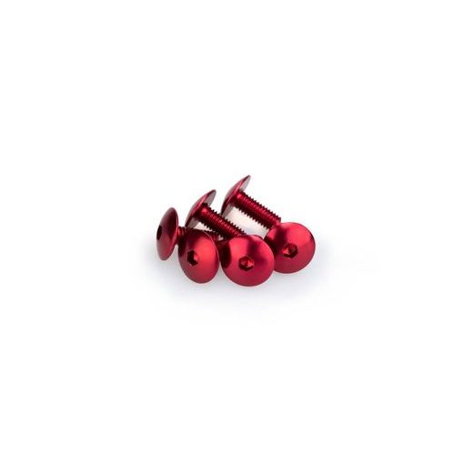 SCREWS PUIG ANODIZED 0611R CRVEN M6 X 15MM (6PCS)